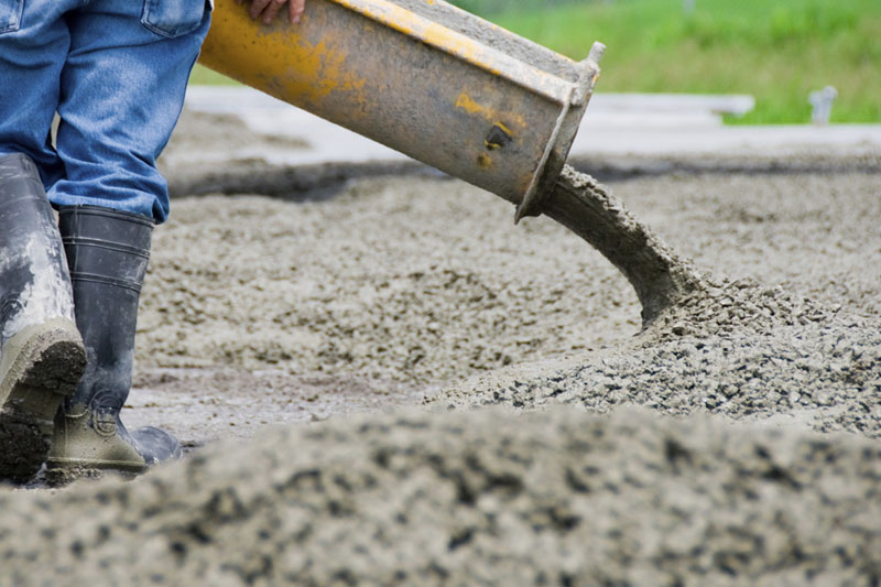 Concrete pouring